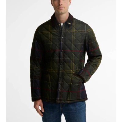 Barbour Giacca trapuntata Heritage Liddesdale in tartan Icons