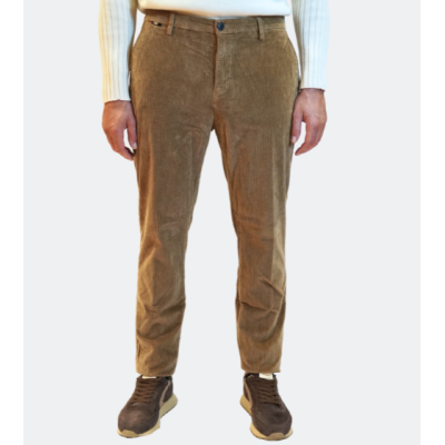 Mason's Pantalone Osaka in velluto beige