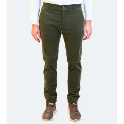 Mason's Pantalone Milano Extraslim verde