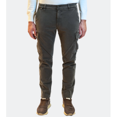 Mason's Pantalone chile Cargo grigio