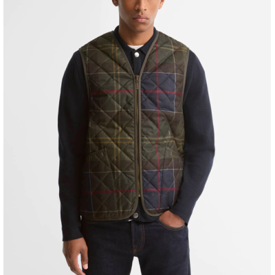 Barbour Gilet in tartan Icons