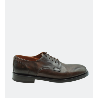 Pantanetti Stringata Brigham in pelle marrone