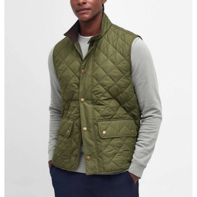 Barbour Lowerdale Gilet Dark Moss