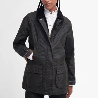 Barbour Classic Beadnell Waxed Jacket Olive