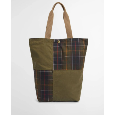 Barbour Tote Bag Patchwork
