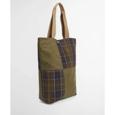 Barbour Tote Bag Patchwork