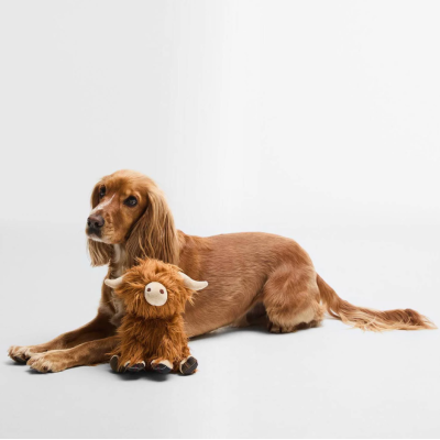 Barbour Giocattolo per cani a forma di mucca delle Highland