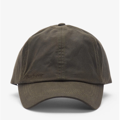 Barbour Wax Sports Hat Olive