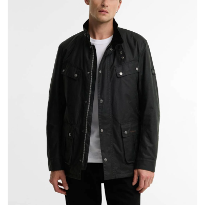 Barbour Duke Wax Jacket Navy
