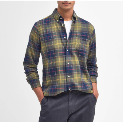 Barbour Camicia Fortrose taglio sartoriale Classic Tartan