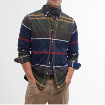 Barbour Camicia Iceloch taglio sartoriale Classic Tartan