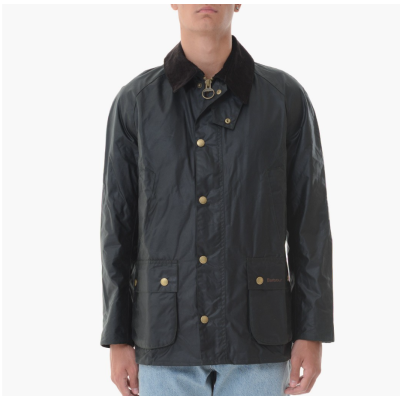 Barbour Ashby Wax Jacket Sage