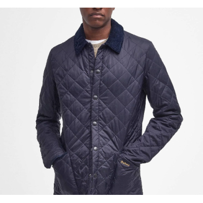 Barbour Giacca trapuntata Heritage Liddesdale Navy