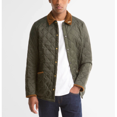 Barbour Giacca trapuntata Heritage Liddesdale Icons Sage