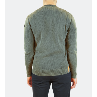 RRD Cotton Techno Wash Round Knit Forest Green